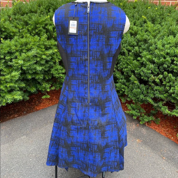 DKNY Blue & Black Dress 12 - Picture 3 of 6